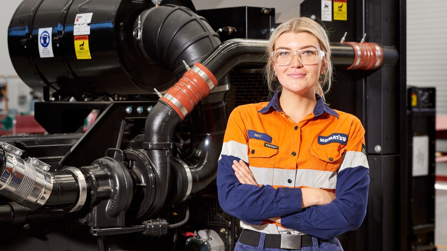 From apprentice to qualified electrician: Sky’s Journey in mining